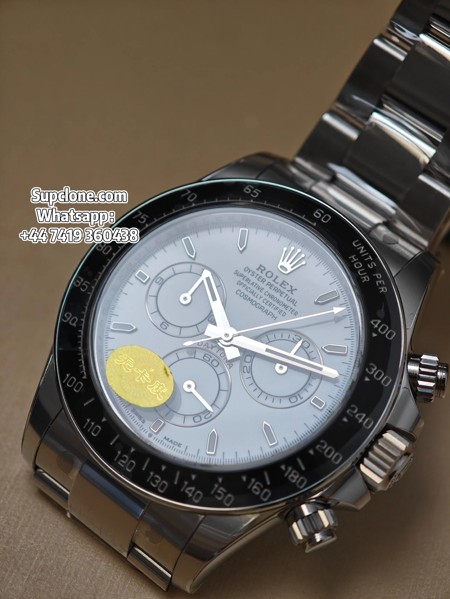 Rolex Super Clone Daytona 126502-0001 Albino White Dial
