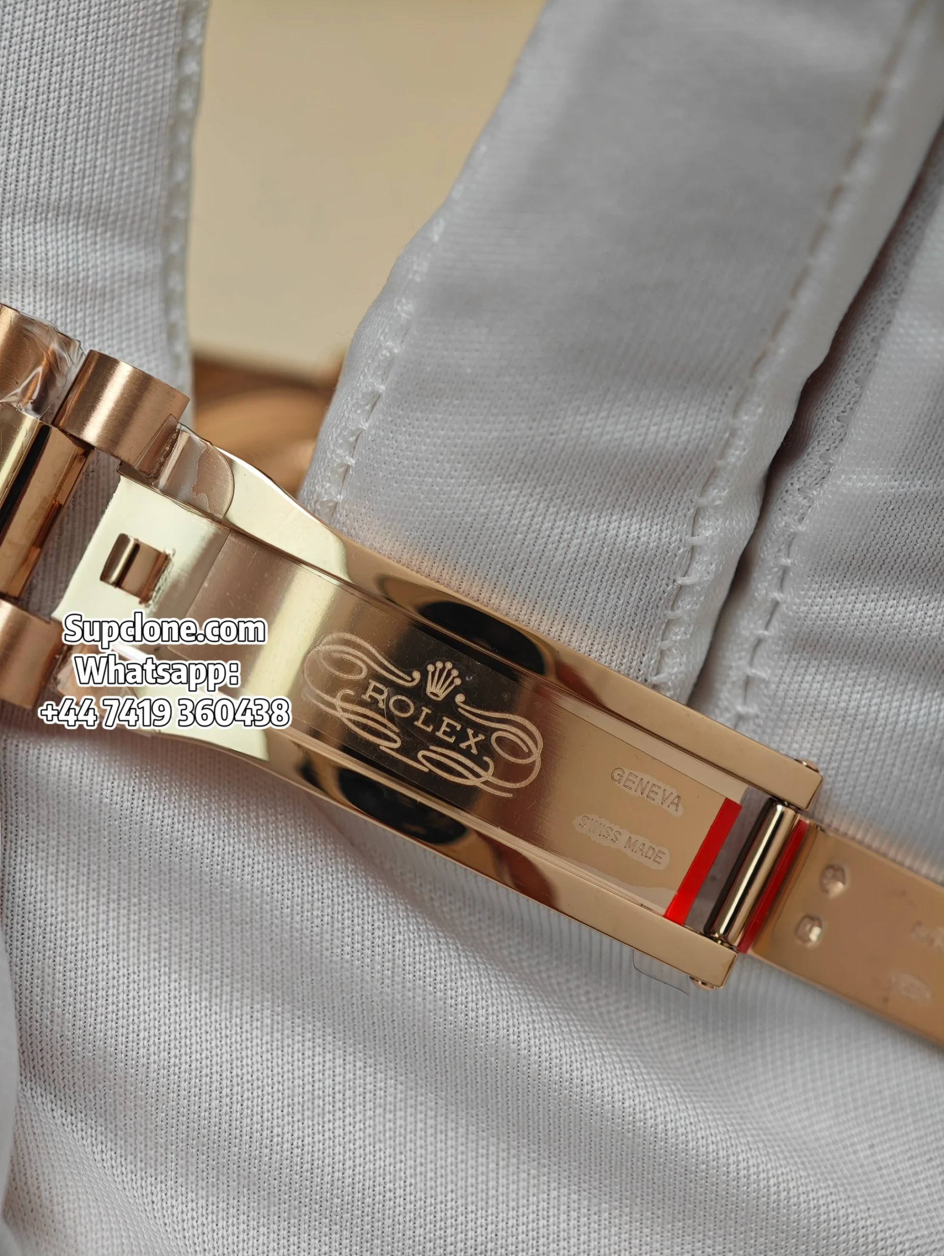 Rolex Super Clone Watches Day Date 18K Rose Gold Diamond Chocolate Dial 40mm (5) Rolex Super Clone Watches Day Date 18K Rose Gold Diamond Chocolate Dial 40mm m228235