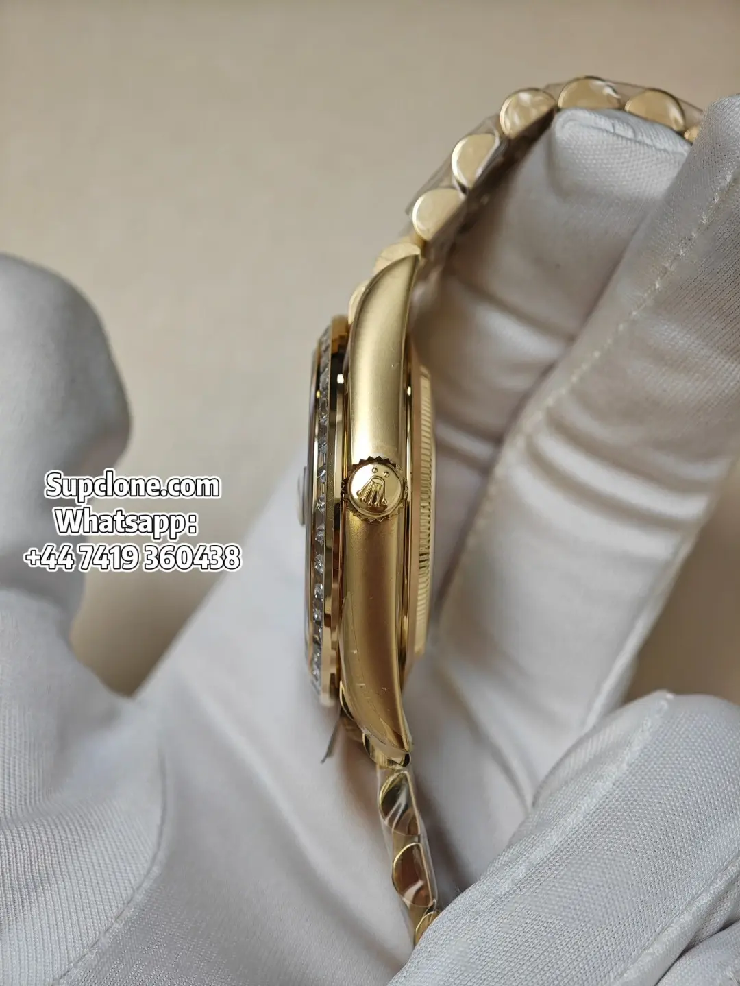 Rolex Super Clone Watches Day Date 40 m228348rbr-0043 Yellow Gold Black Baguette Diamond Dial Diamond Bezel (3) Rolex Super Clone Watches Day Date 40 m228348rbr-0043 Yellow Gold Black Baguette Diamond Dial Diamond Bezel