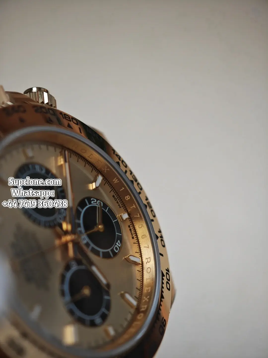 Rolex Super Clone Watches Daytona 18K Gold M126508-0006 4131 Movement (15) Rolex Super Clone Watches Daytona 18K Gold M126508-0006 4131 Movement