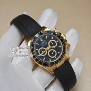 Rolex Super Clone Watches Daytona 18k Gold M126518ln-0008 4131 Movement (1) Rolex Super Clone Watches Daytona 18k Gold M126518ln-0008 4131 Movement