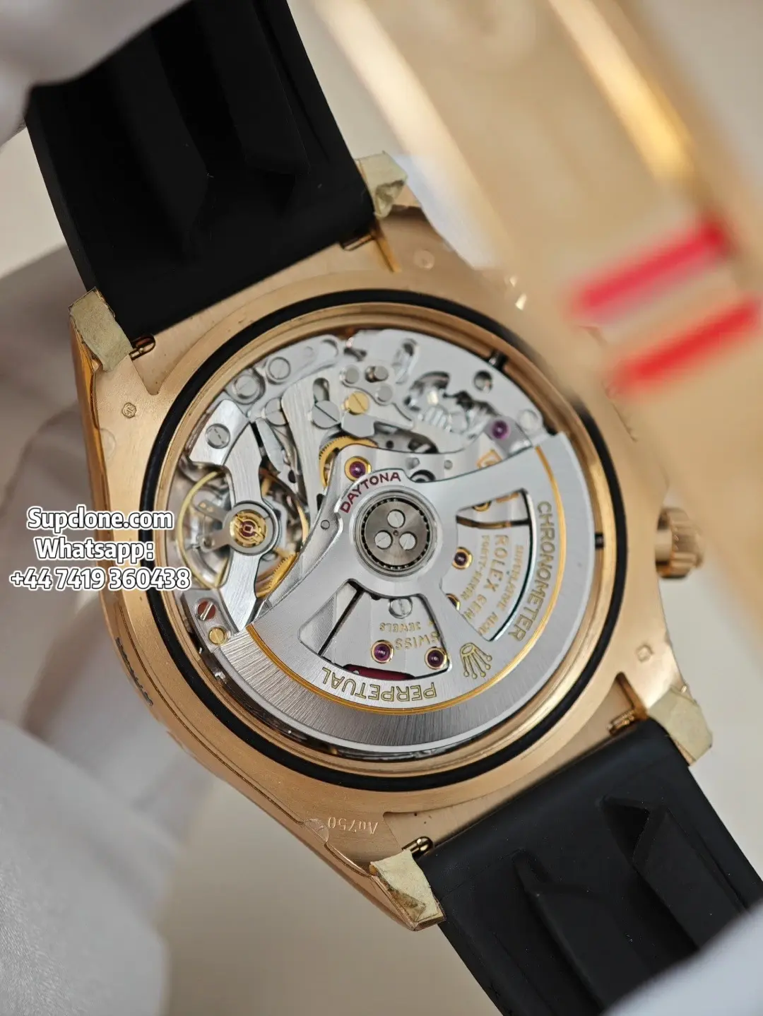 Rolex Super Clone Watches Daytona 18k Gold M126518ln-0008 4131 Movement (7) Rolex Super Clone Watches Daytona 18k Gold M126518ln-0008 4131 Movement