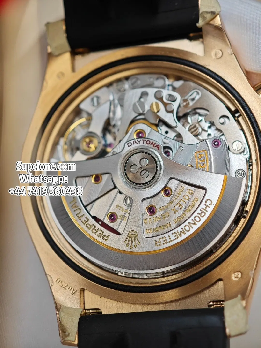 Rolex Super Clone Watches Daytona 18k Gold M126518ln-0008 4131 Movement (8) Rolex Super Clone Watches Daytona 18k Gold M126518ln-0008 4131 Movement