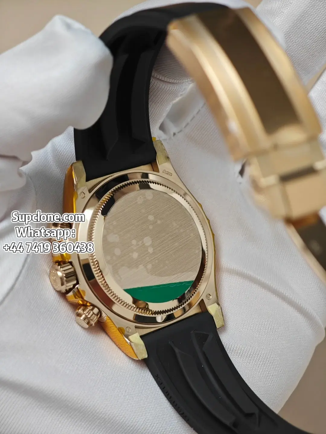 Rolex Super Clone Watches Daytona Gold Diamond M126518ln-0006 4131 Movement (12) Rolex Super Clone Watches Daytona Gold Diamond M126518ln-0006 4131 Movement