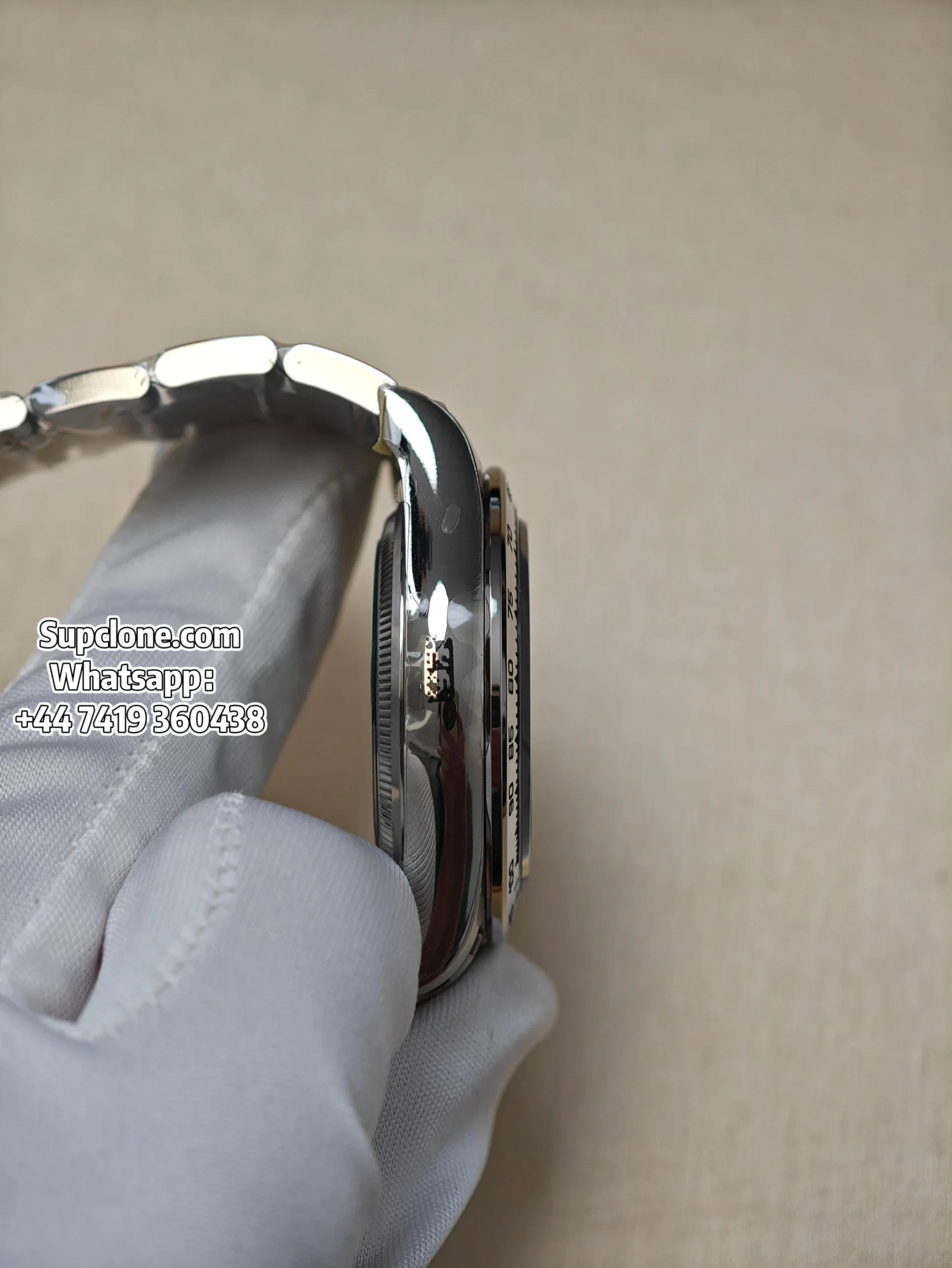 Rolex Super Clone Watches Daytona M126509-0002 Diamond Black Dial 4131 Movement (2) Rolex Super Clone Watches Daytona M126509-0002 Diamond Black Dial 4131 Movement