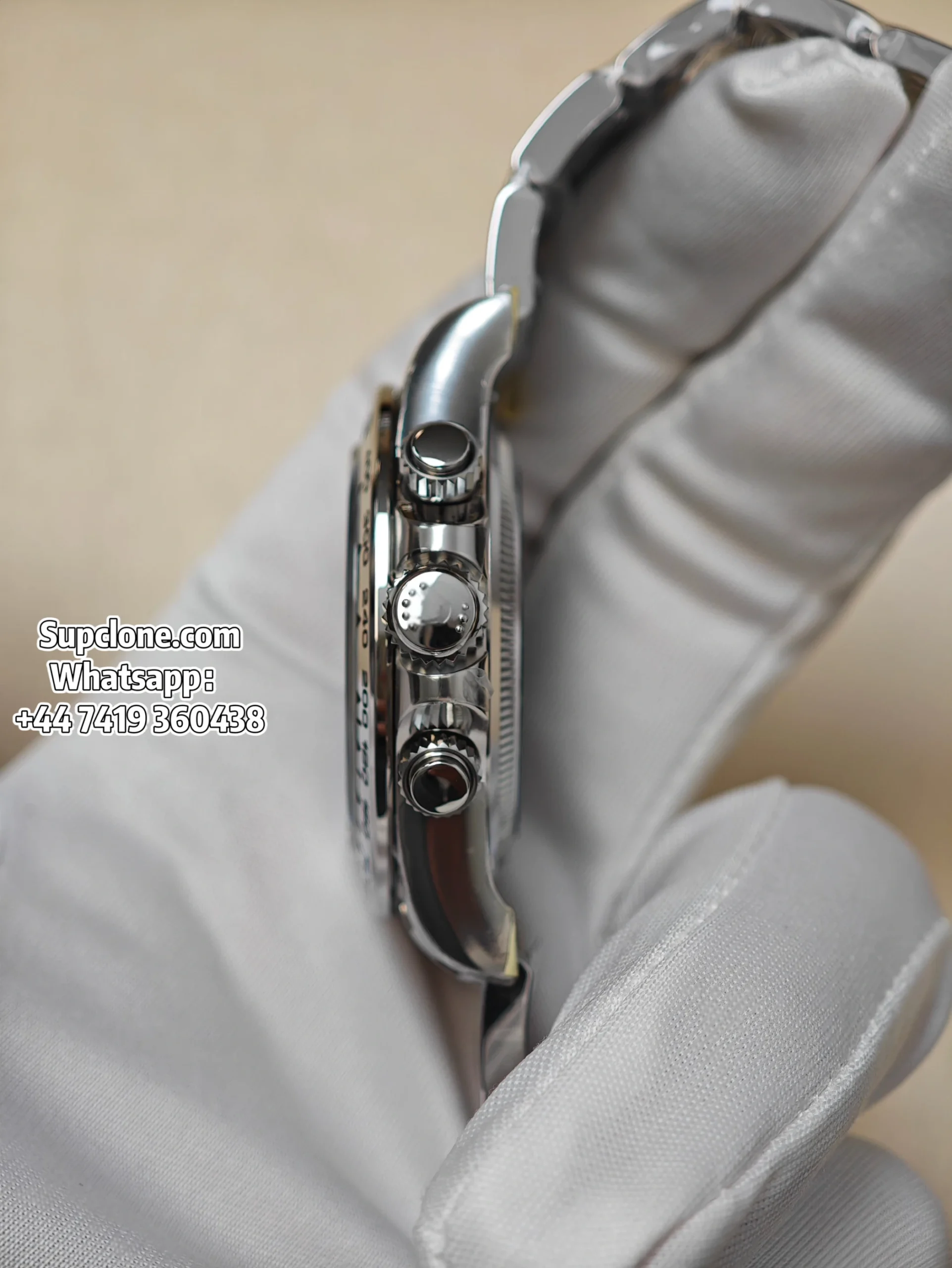 Rolex Super Clone Watches Daytona M126509-0002 Diamond Black Dial 4131 Movement (3) Rolex Super Clone Watches Daytona M126509-0002 Diamond Black Dial 4131 Movement