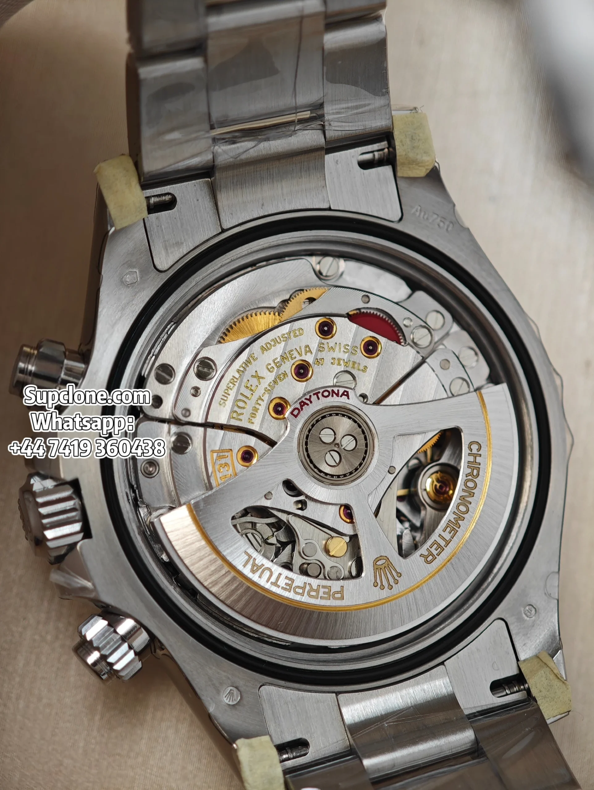 Rolex Super Clone Watches Daytona M126509-0002 Diamond Black Dial 4131 Movement (9) Rolex Super Clone Watches Daytona M126509-0002 Diamond Black Dial 4131 Movement