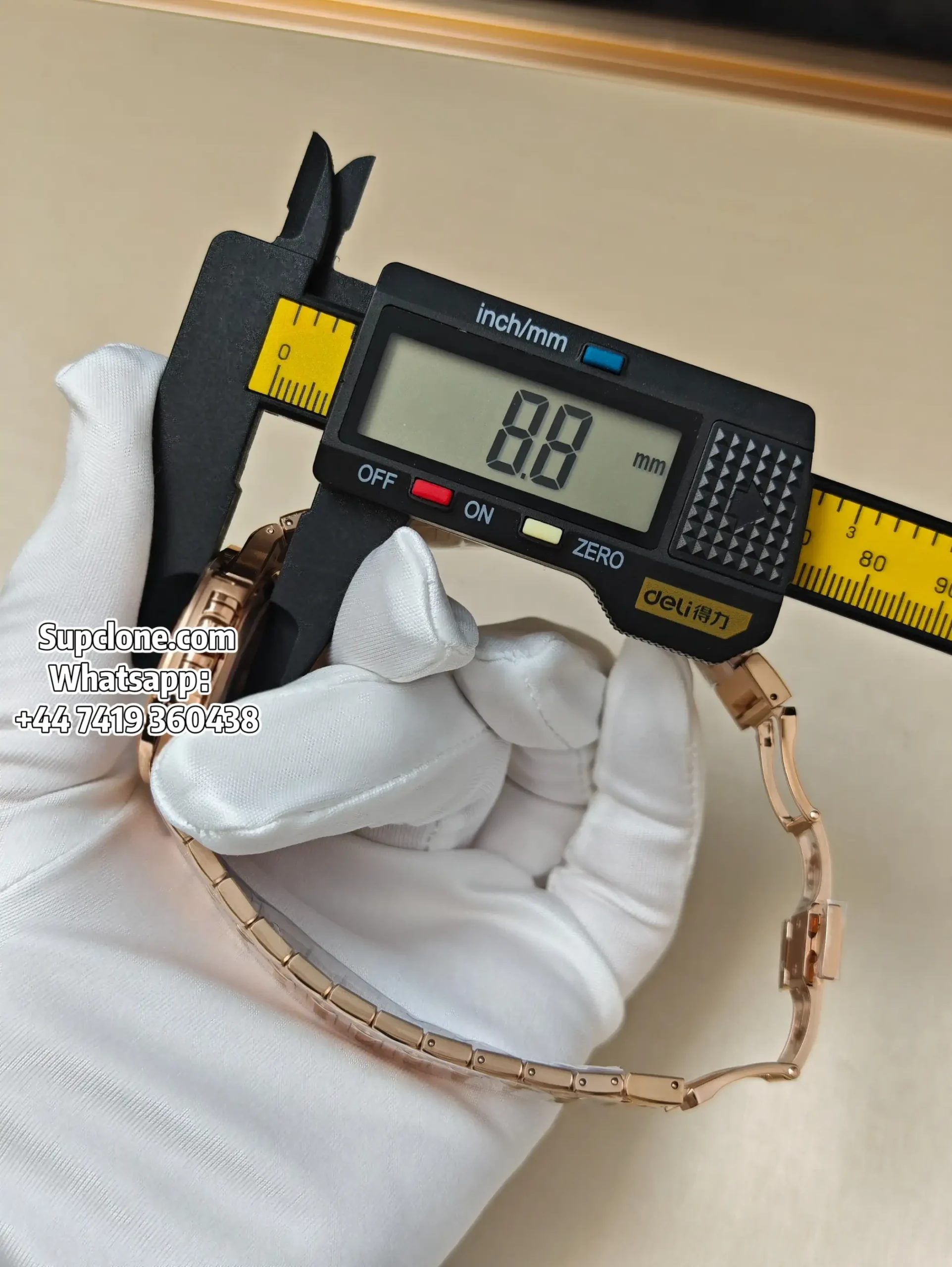Patek Philippe Super Clone Nautilus 71181200R-001 Rose Gold Diamond Bezel (15) Patek Philippe Super Clone Nautilus 7118/1200R-001 Rose Gold Diamond Bezel Cal.324