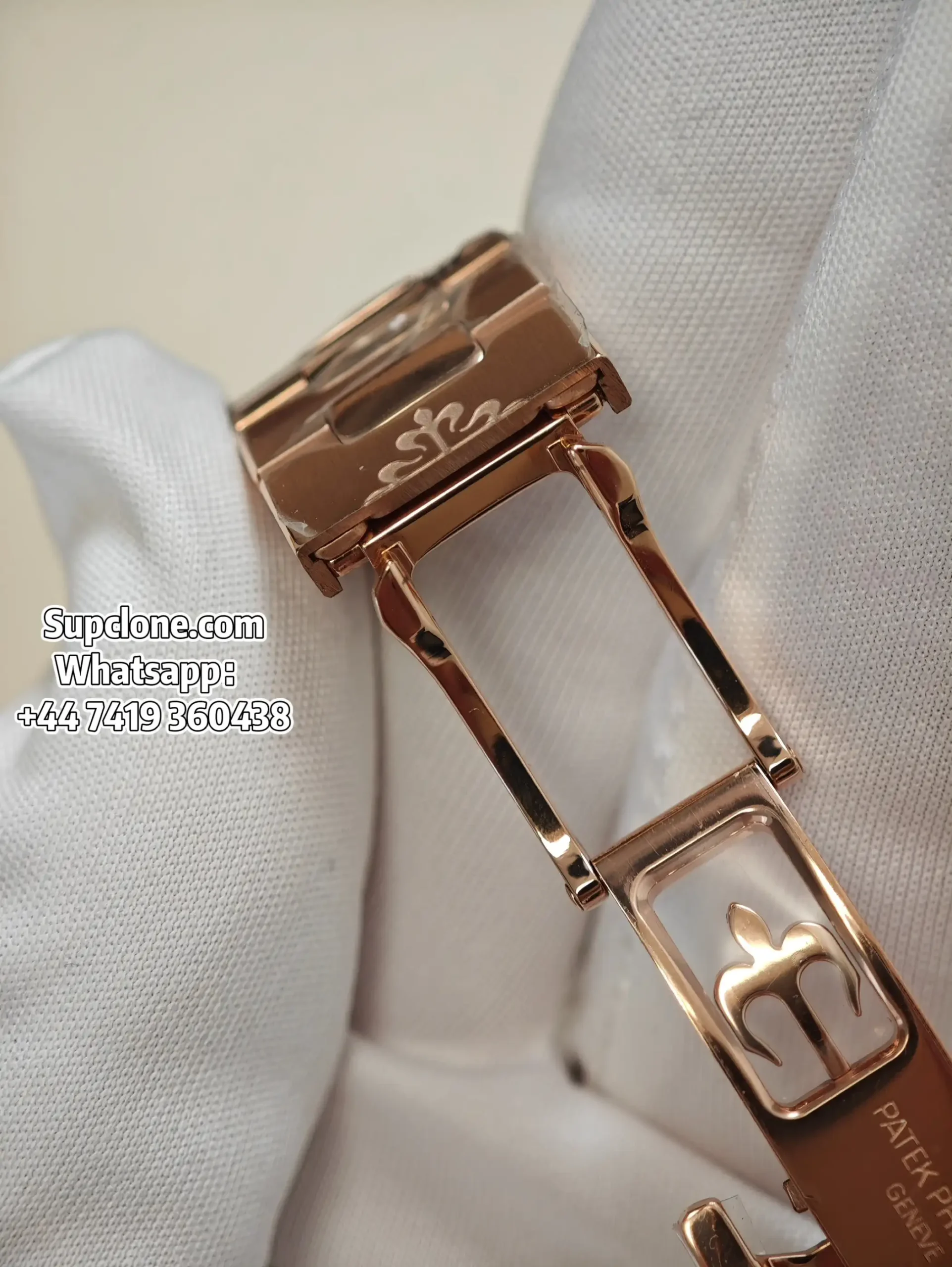 Patek Philippe Super Clone Watches Nautilus 5712/1R-001 Rose Gold Tungsten Cal.240