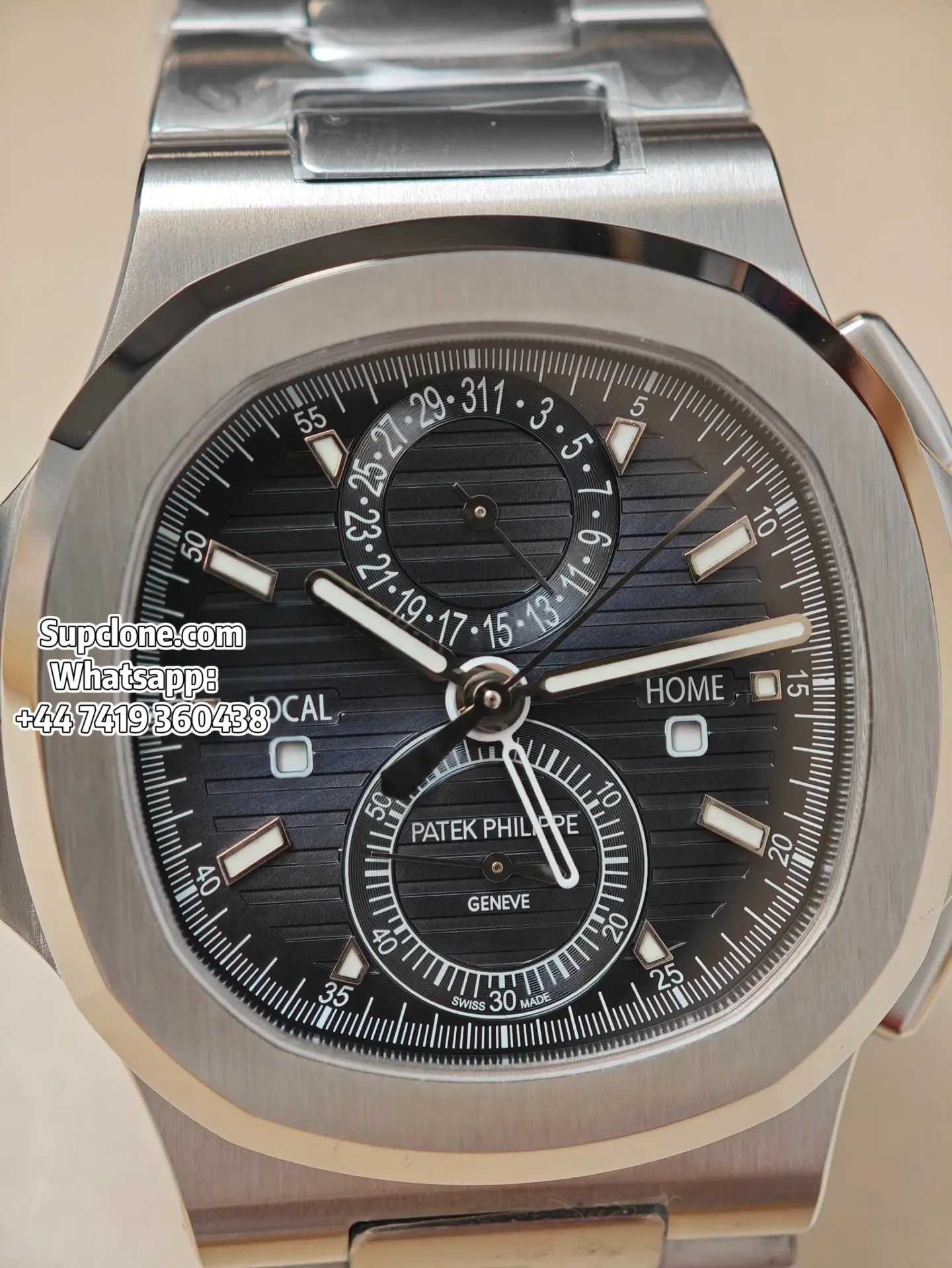 Patek Philippe Super Clone Watches Nautilus 5990/1A-011 Blue Dial Chronograph
