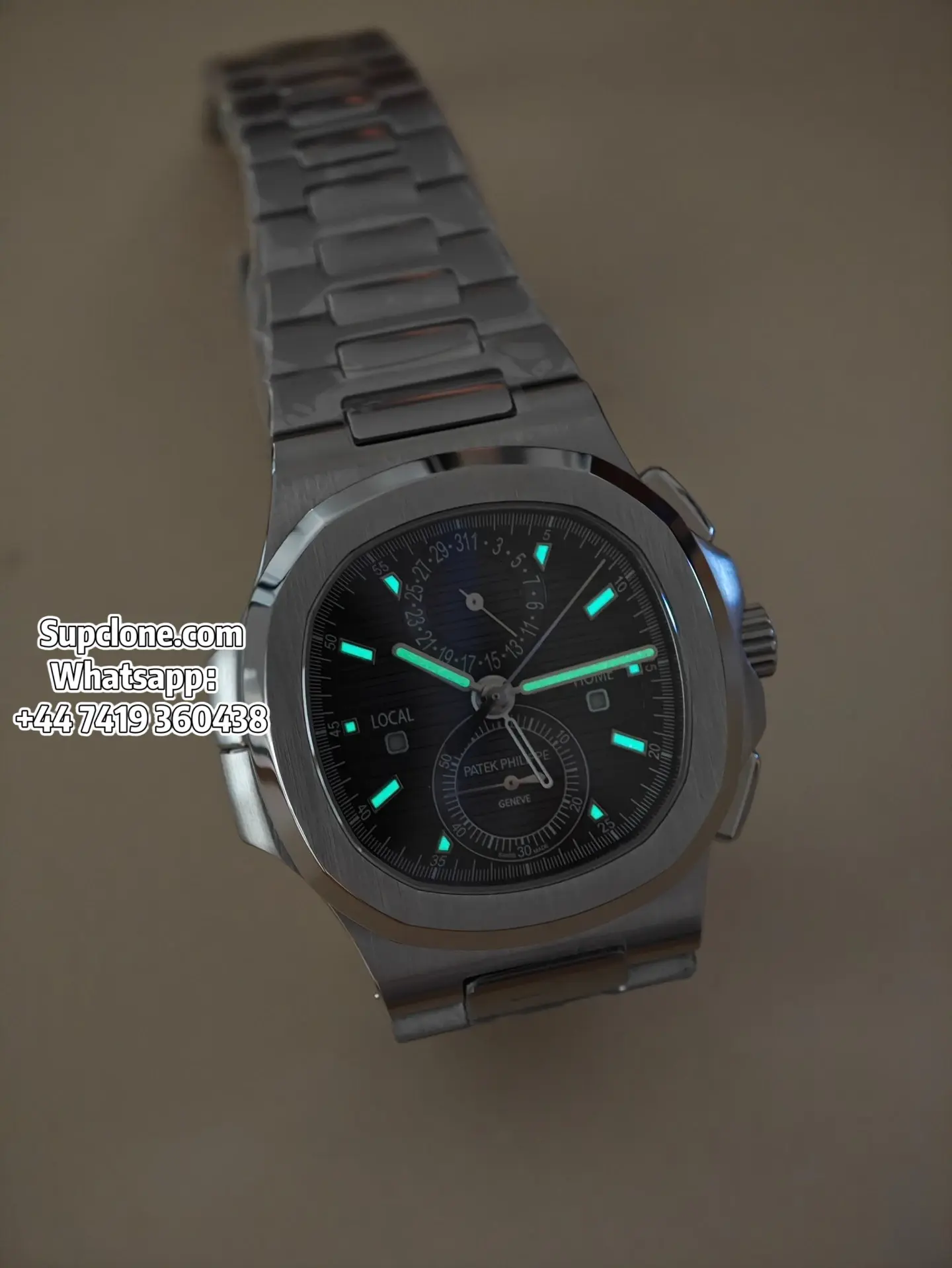 Patek Philippe Super Clone Watches Nautilus 5990/1A-011 Blue Dial Chronograph