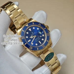 Rolex Super Clone Watches 18K Gold Blue Dial Submariner 126618LB 3235 Movement (1) Rolex Super Clone Watches 18K Gold Blue Dial Submariner 126618LB 3235 Movement