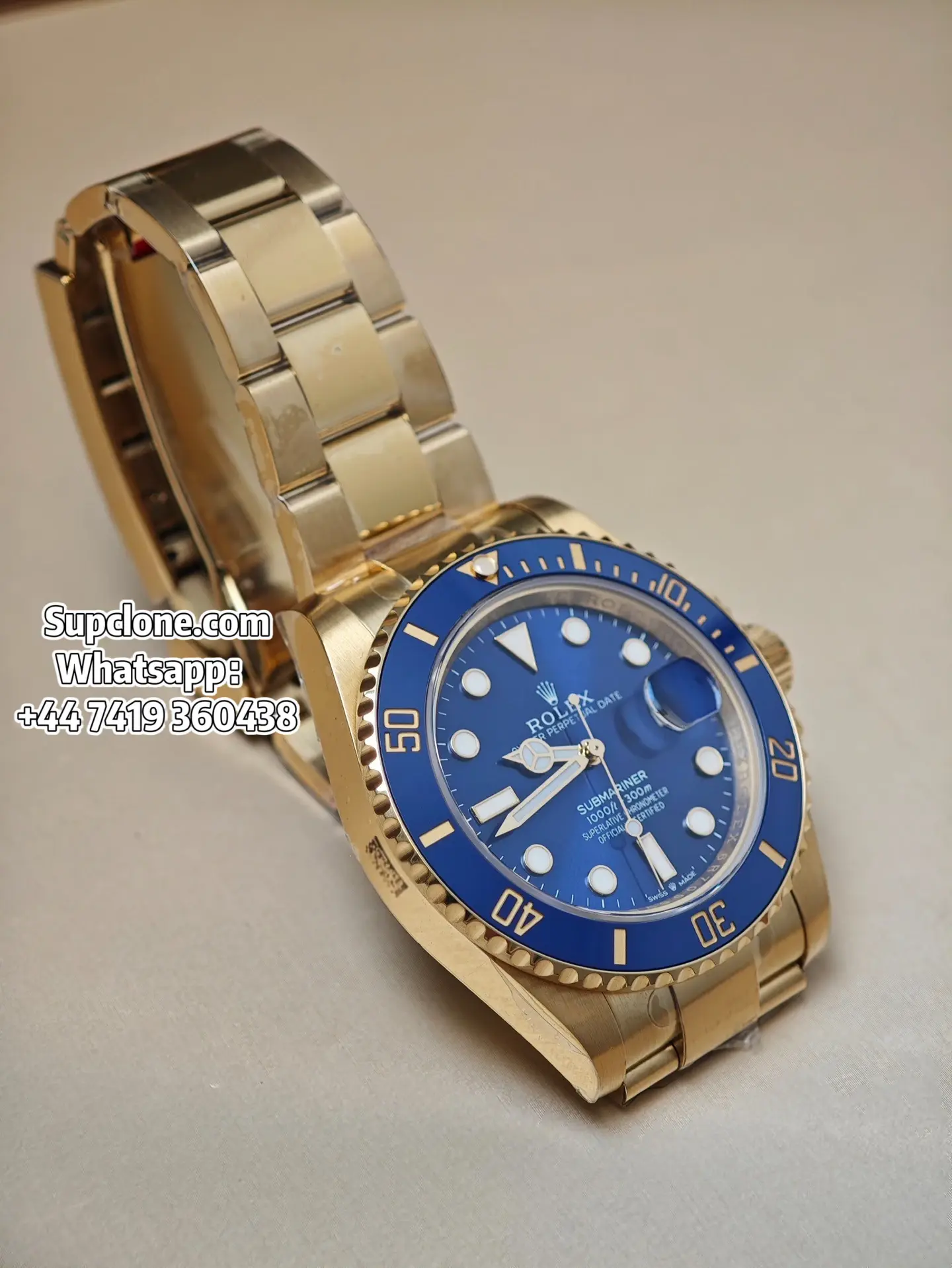 Rolex Super Clone Watches 18K Gold Blue Dial Submariner 126618LB 3235 Movement (14) Rolex Super Clone Watches 18K Gold Blue Dial Submariner 126618LB 3235 Movement