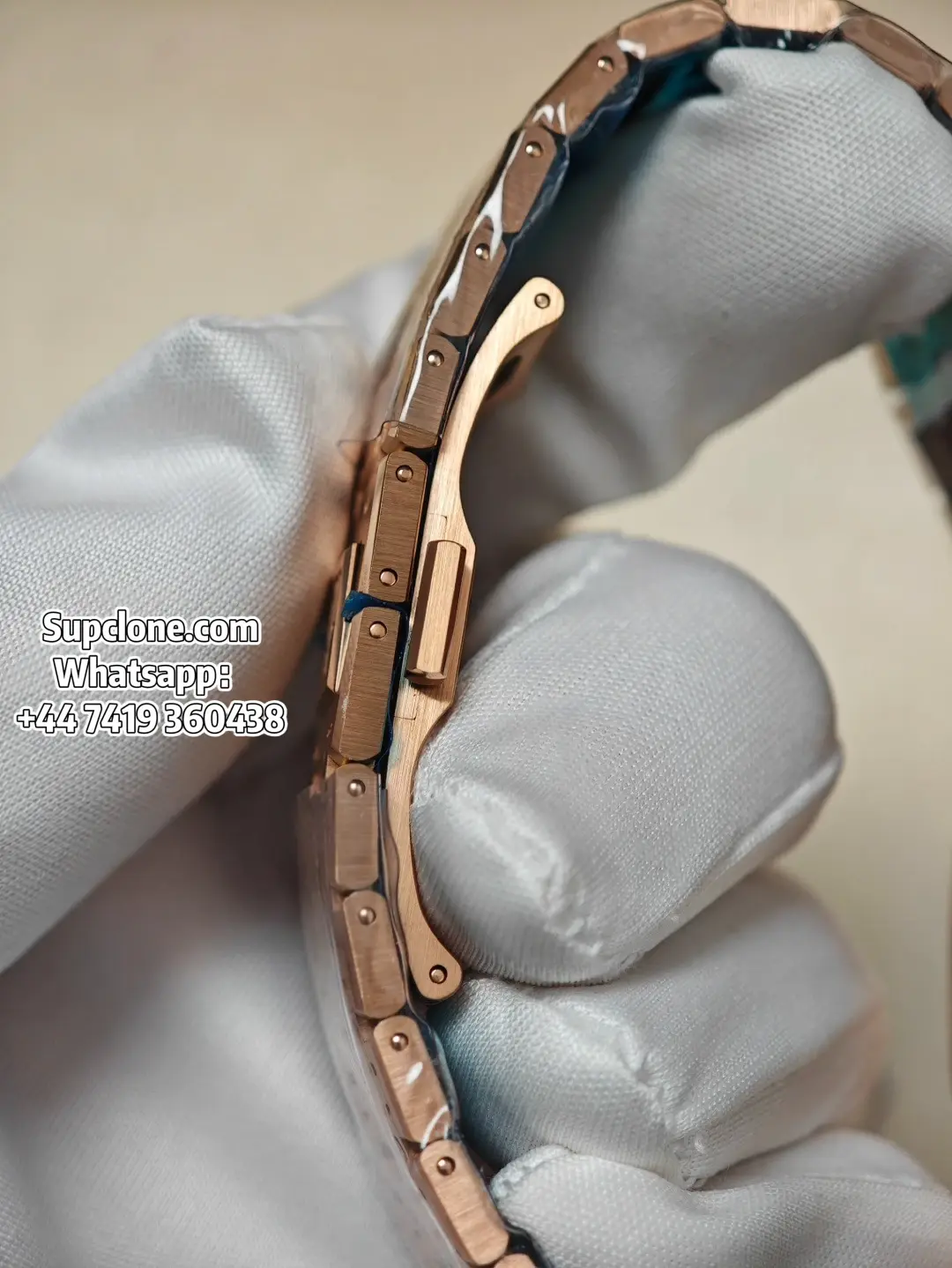 Audemars Piguet Super Clone Watches Royal Oak 41 15510OR Rose Gold Blue Dial
