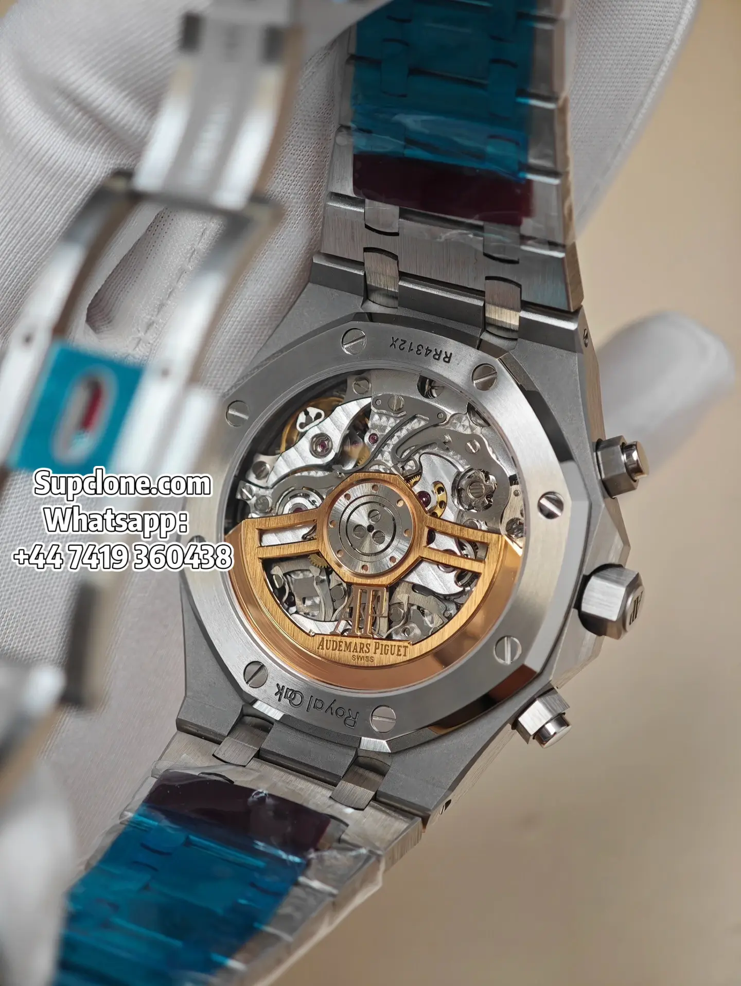 Audemars Piguet Super Clone Watches Royal Oak Chronograph 41 26240ST Blue Dial (10) Audemars Piguet Super Clone Watches Royal Oak Chronograph 41 26240ST Blue Dial