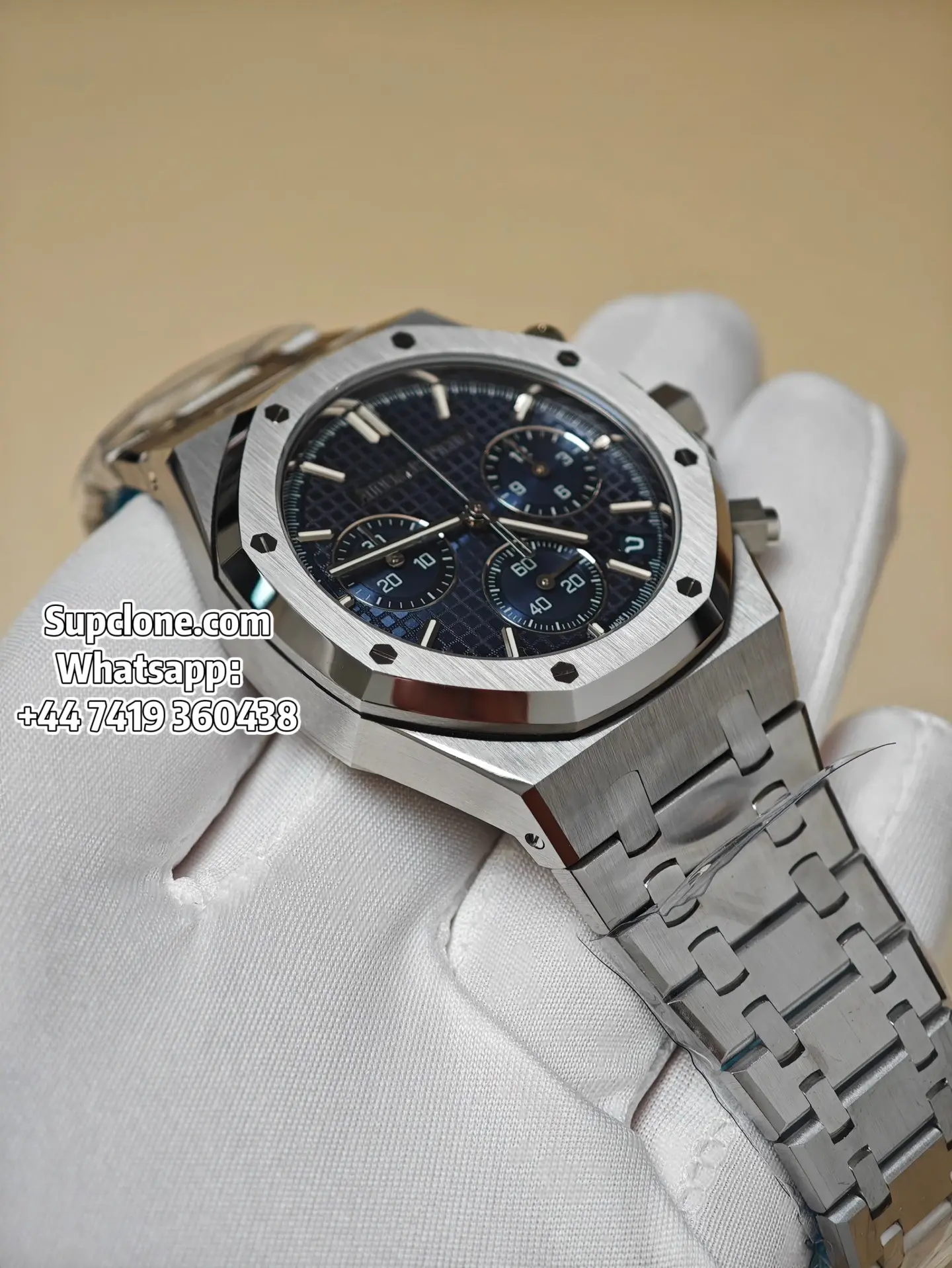 Audemars Piguet Super Clone Watches Royal Oak Chronograph 41 26240ST Blue Dial (15) Audemars Piguet Super Clone Watches Royal Oak Chronograph 41 26240ST Blue Dial