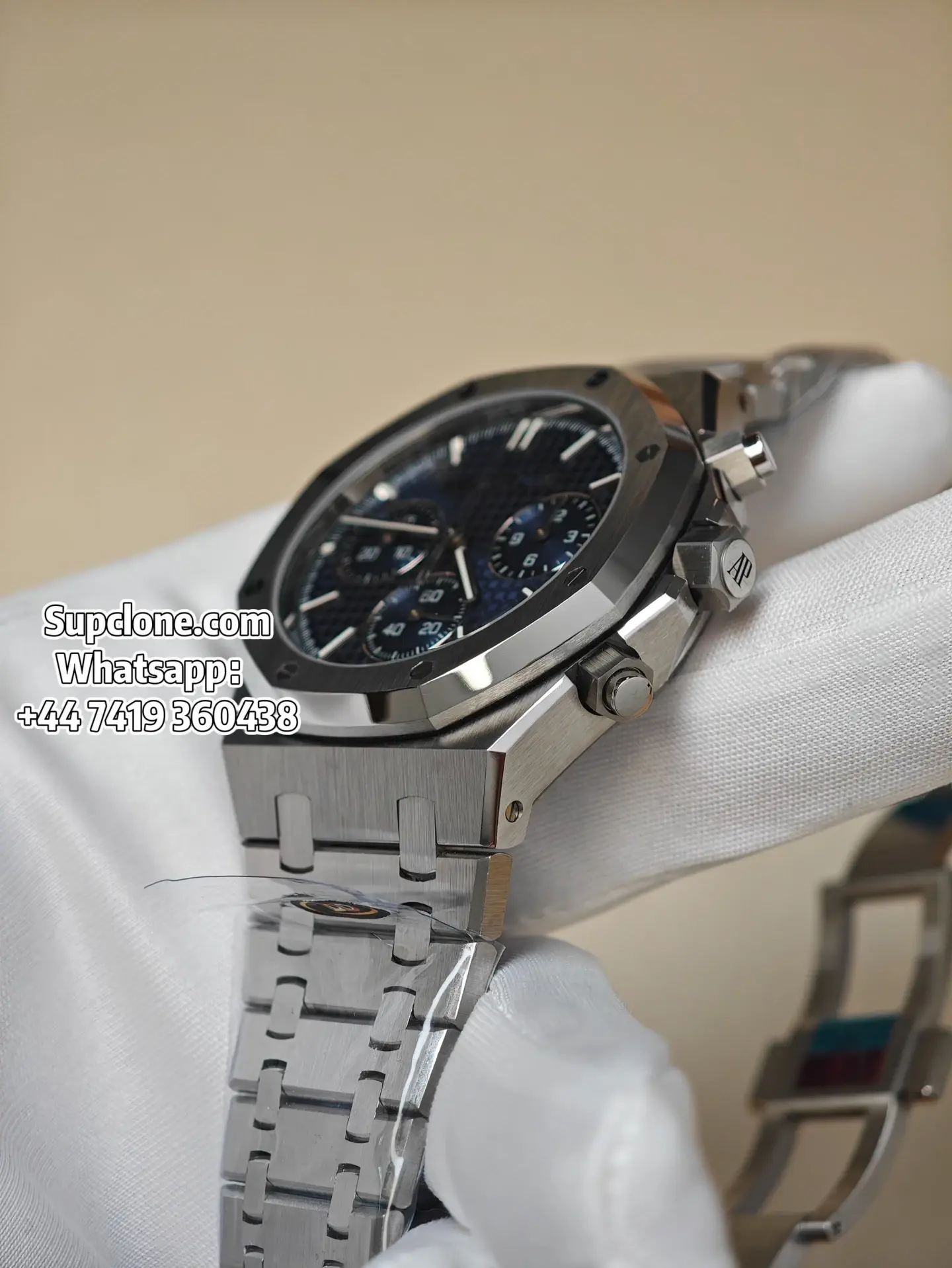 Audemars Piguet Super Clone Watches Royal Oak Chronograph 41 26240ST Blue Dial (16) Audemars Piguet Super Clone Watches Royal Oak Chronograph 41 26240ST Blue Dial