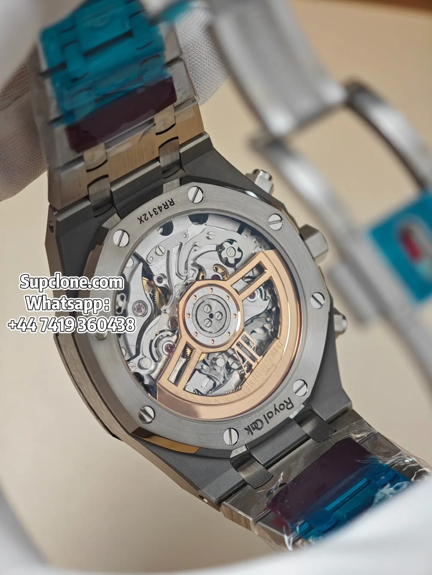 Audemars Piguet Super Clone Watches Royal Oak Chronograph 41 26240ST Blue Dial (9) Audemars Piguet Super Clone Watches Royal Oak Chronograph 41 26240ST Blue Dial
